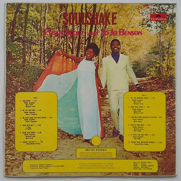 Peggy Scott & Jo Jo Benson - Soulshake - Obrázek 2