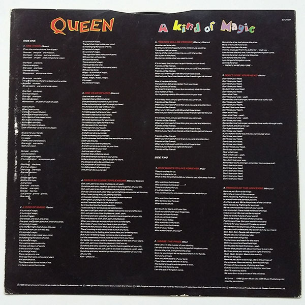 Queen - A Kind of Magic - Obrázek 5