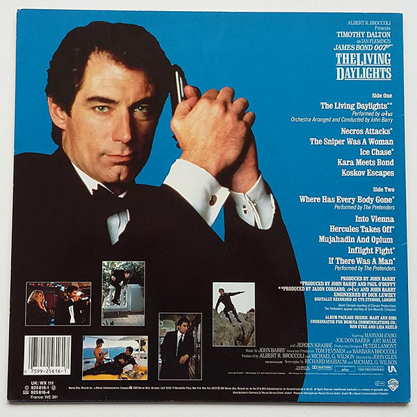 The Living Daylights - James Bond 007 (Original Motion Picture Soundtrack) - Obrázek 2