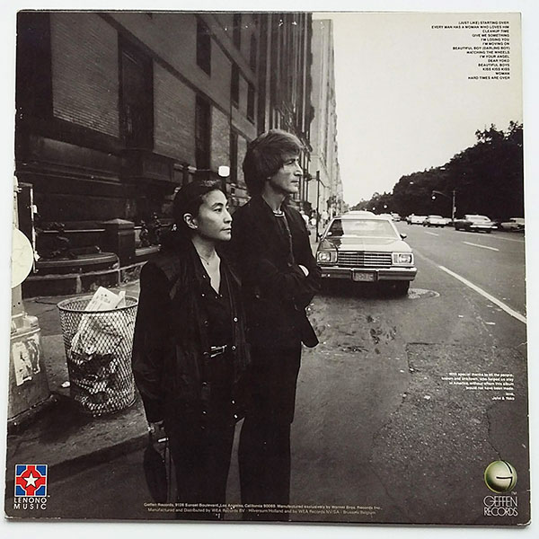 John Lennon & Yoko Ono - Double Fantasy - Obrázek 2