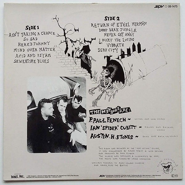 The Meteors - Sewertime Blues - Obrázek 2