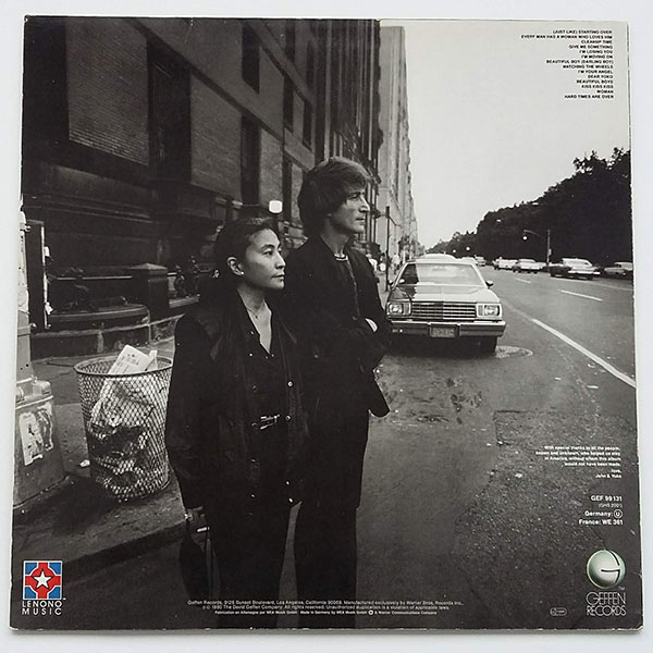 John Lennon & Yoko Ono - Double Fantasy - Obrázek 2