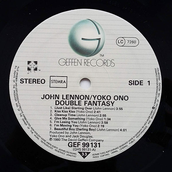 John Lennon & Yoko Ono - Double Fantasy - Obrázek 4