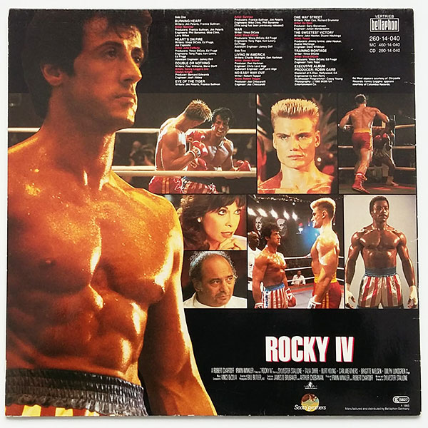 Rocky IV (Original Motion Picture Soundtrack) - Obrázek 2