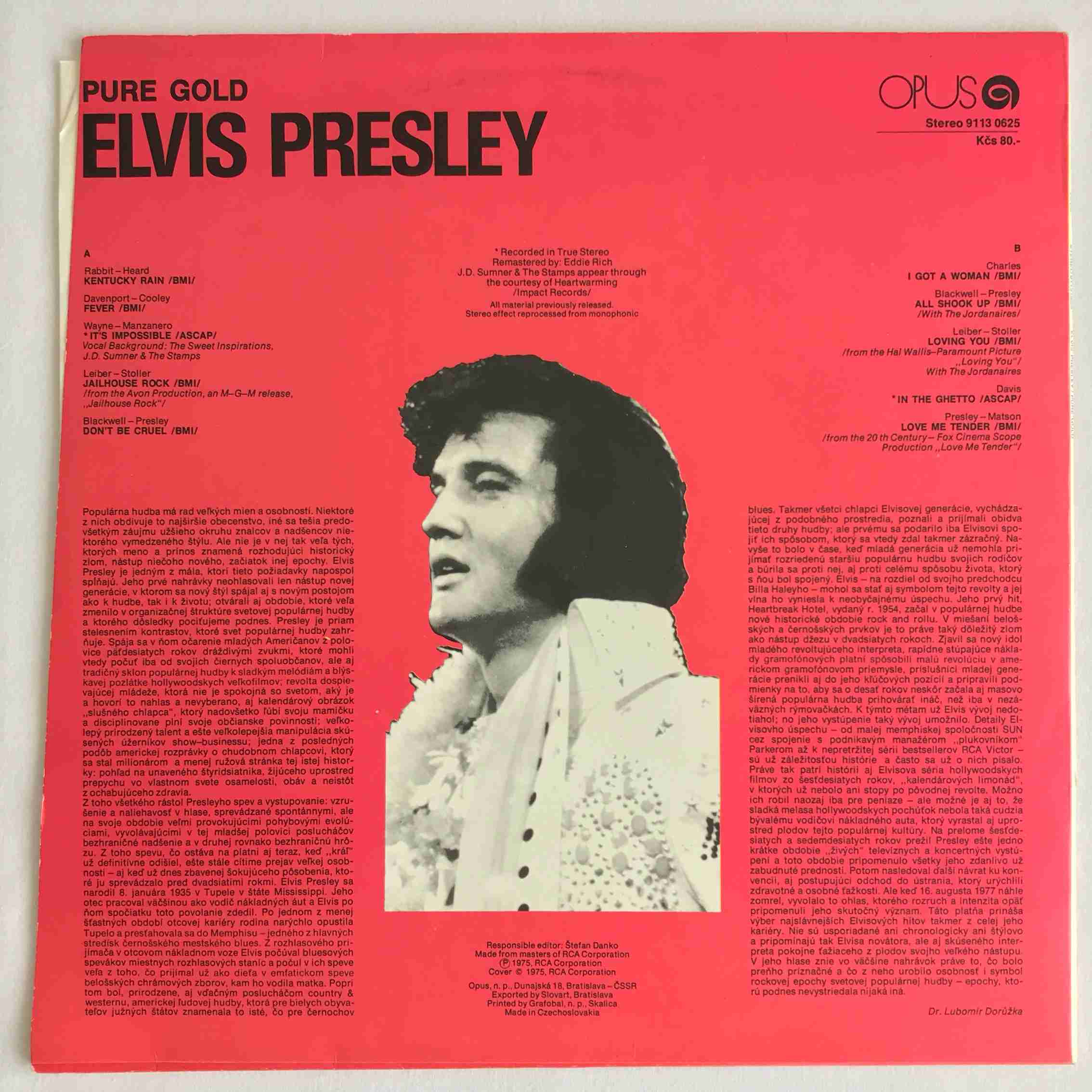 Elvis Presley - Pure Gold - Obrázek 2