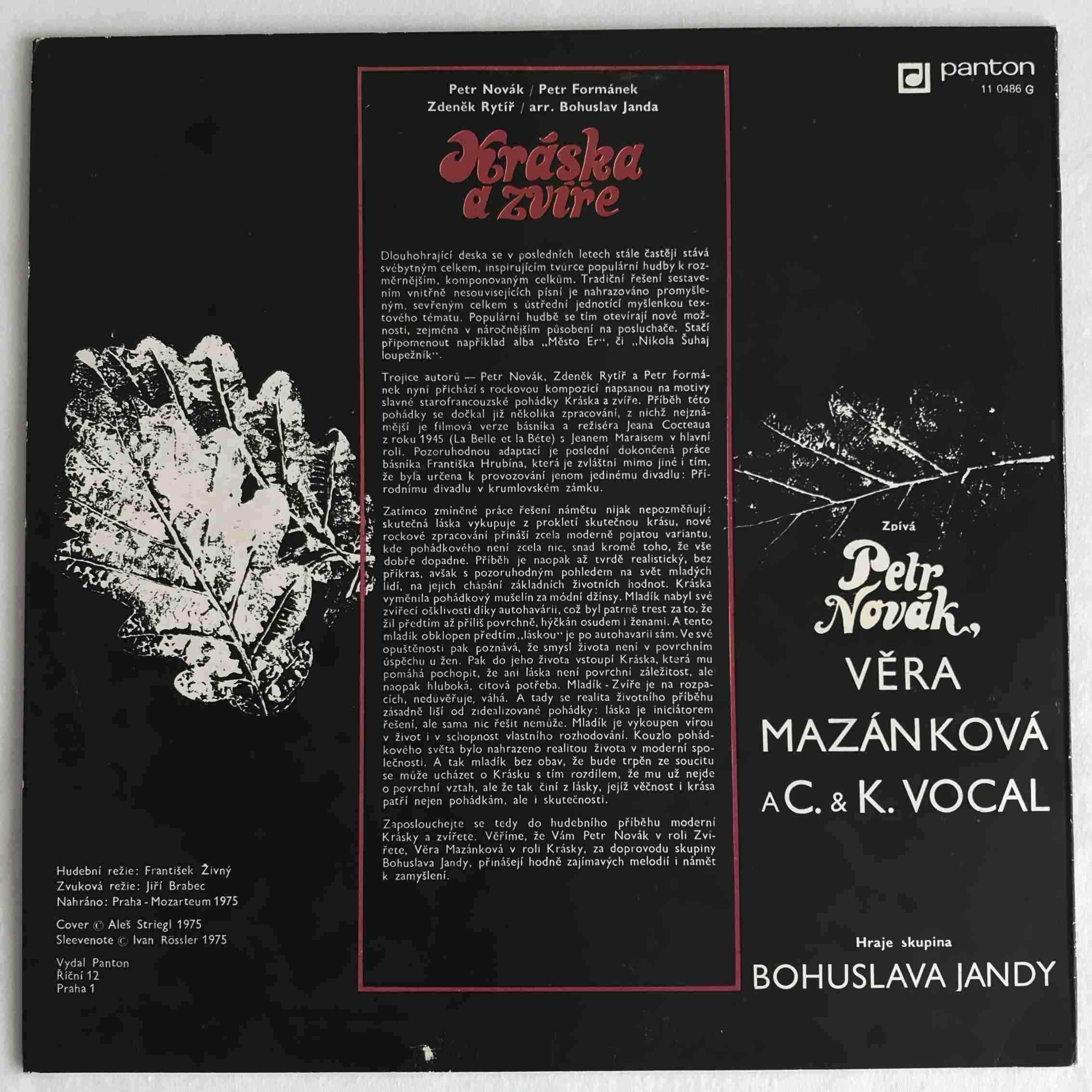 Petr Novák - Kráska A Zvíře - Obrázek 2