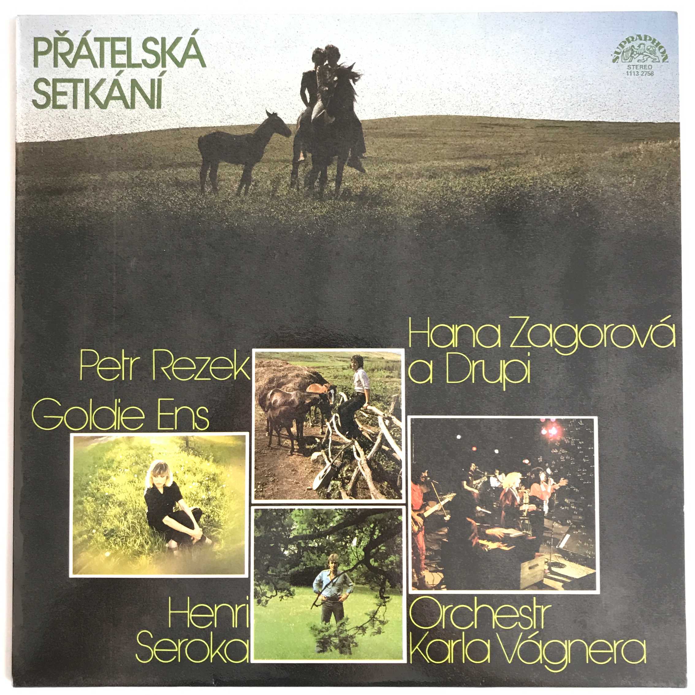 Petr Rezek, Goldie Ens, Henri Seroka, Hana Zagorová A Drupi, Orchestr Karla Vágnera - Přátelská Setkání