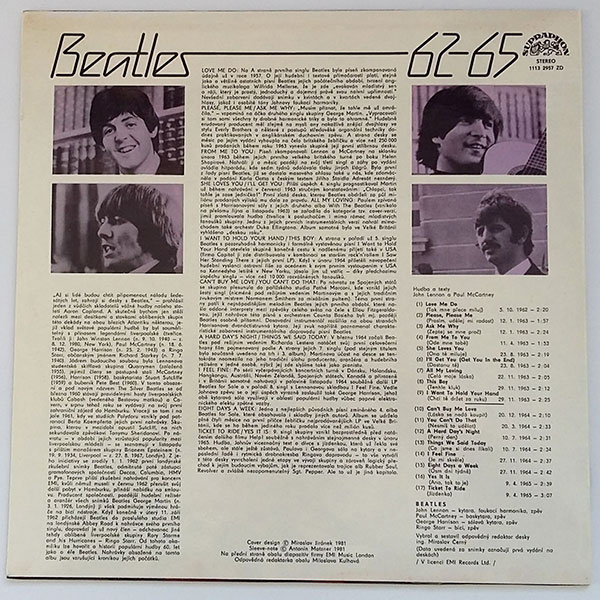 The Beatles - 62-65 - Obrázek 2