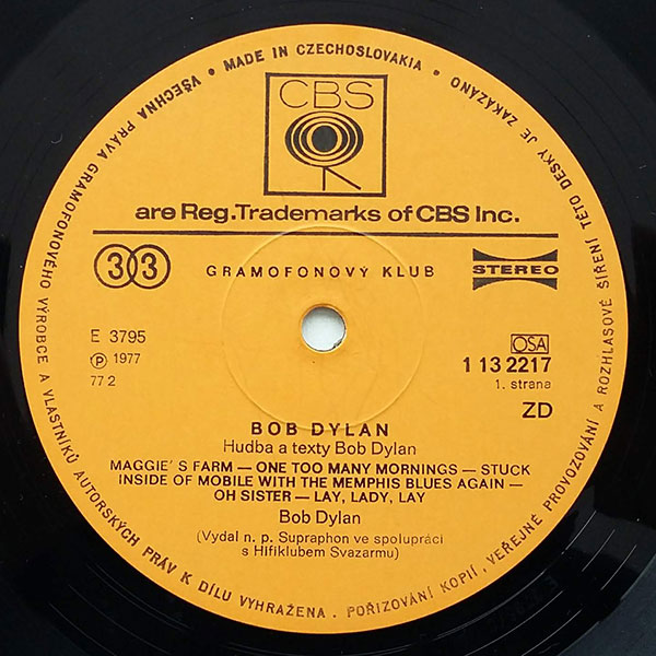 Bob Dylan - Hard Rain - Obrázek 4