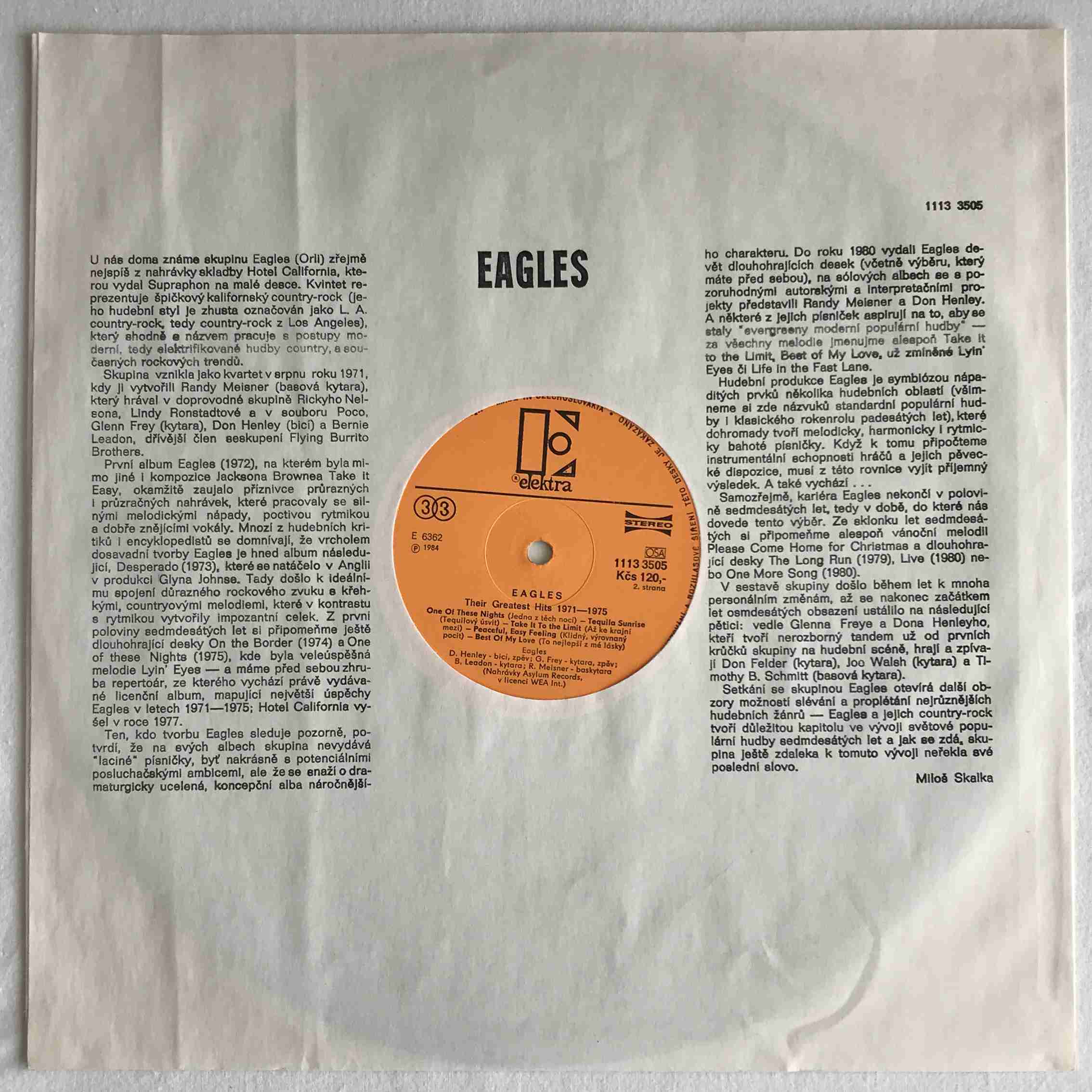 Eagles - Their Greatest Hits 1971-1975 - Obrázek 3
