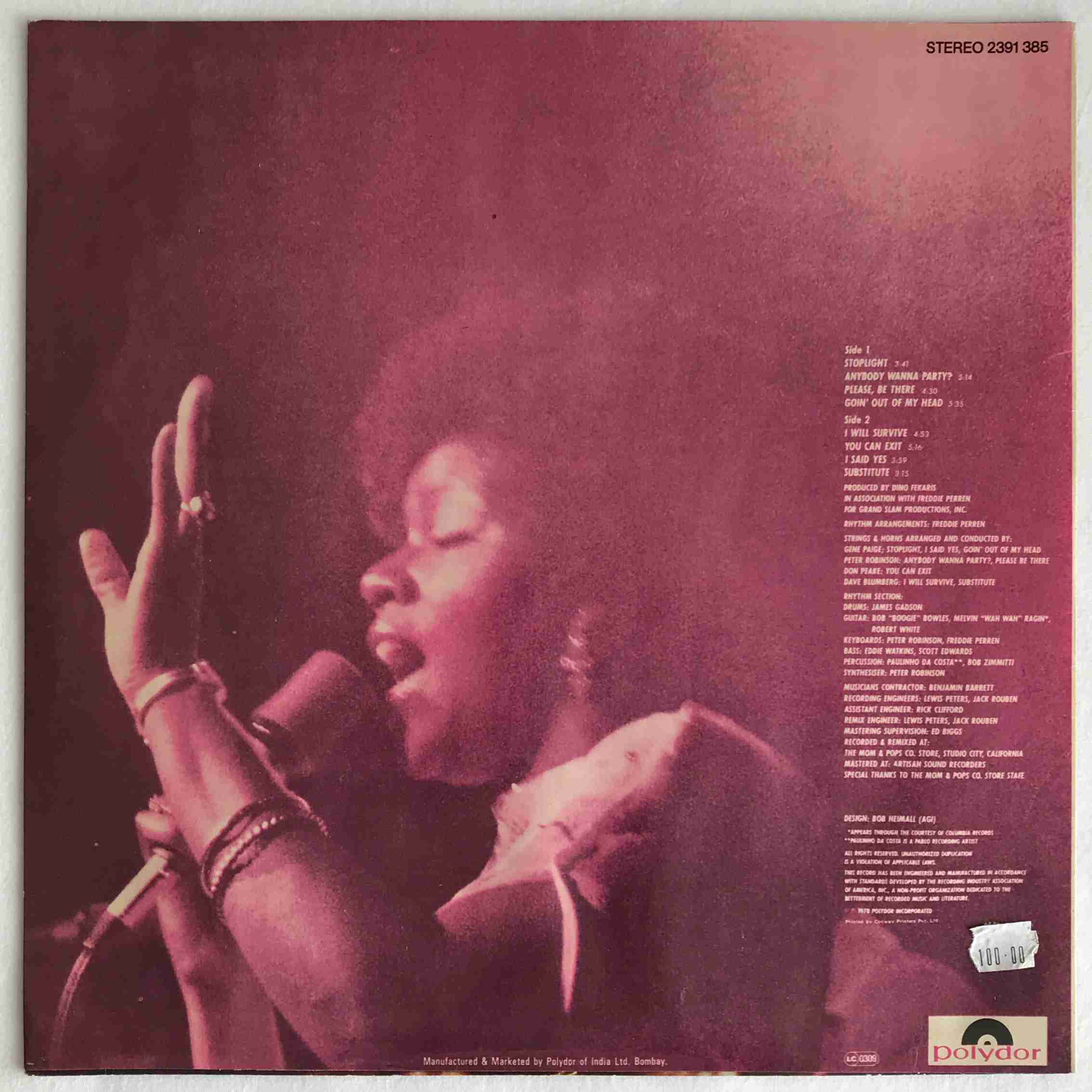Gloria Gaynor - Love Tracks - Obrázek 2