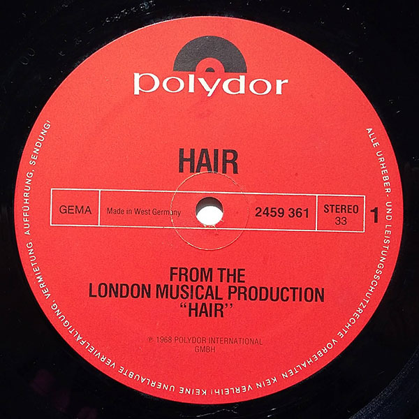 Hair - From The London Musical Production "Hair" - Obrázek 3