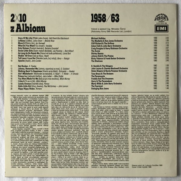 Various - 2×10 Z Albionu (1958/63) - Obrázek 2