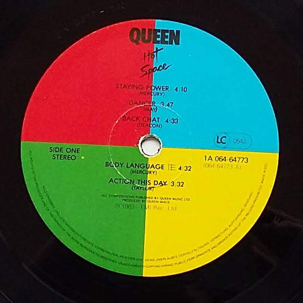 Queen - Hot Space - Obrázek 5