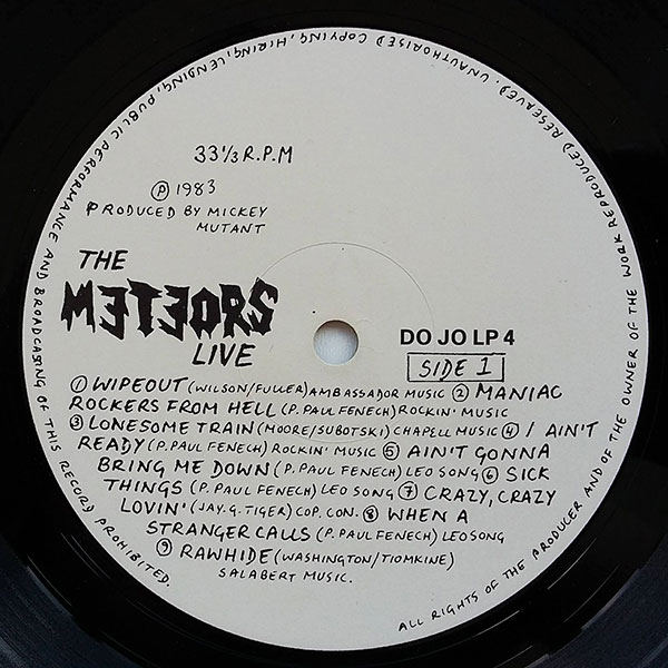 The Meteors - The Meteors Live - Obrázek 3
