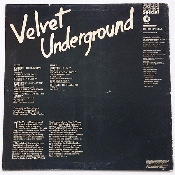 The Velvet Underground - The Velvet Underground - Obrázek 2