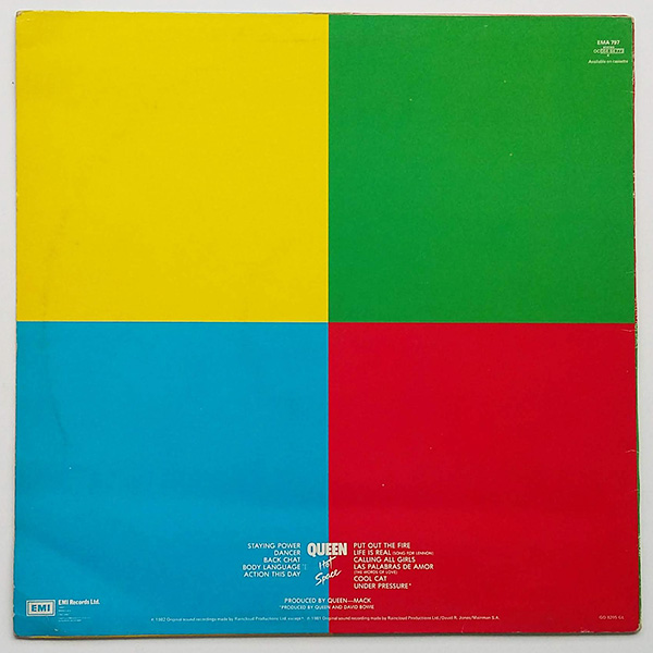 Queen - Hot Space - Obrázek 2