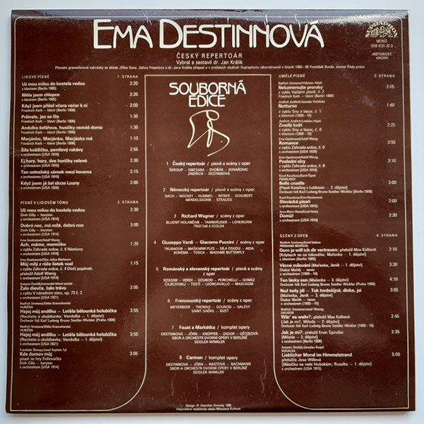 Ema Destinnová - 1/ Český Repertoár - Obrázek 3