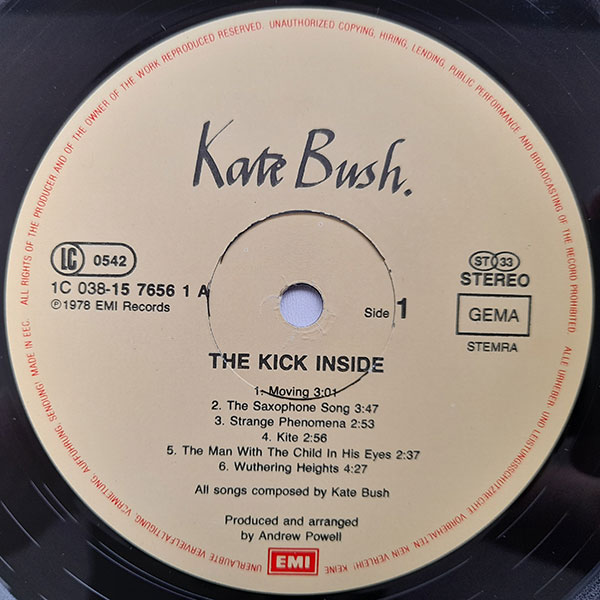 Kate Bush - The Kick Inside - Obrázek 3