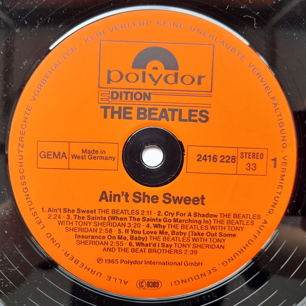The Beatles - Ain't She Sweet - Obrázek 3