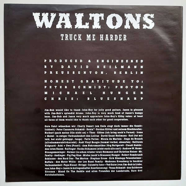 Waltons - Truck Me Harder - Obrázek 3