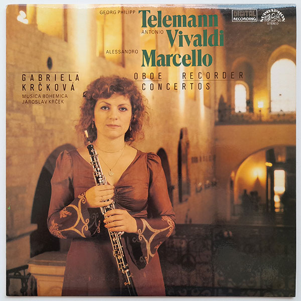 Gabriela Krčková, Georg Philipp Telemann, Antonio Vivaldi, Alessandro Marcello - Oboe Recorder Concertos
