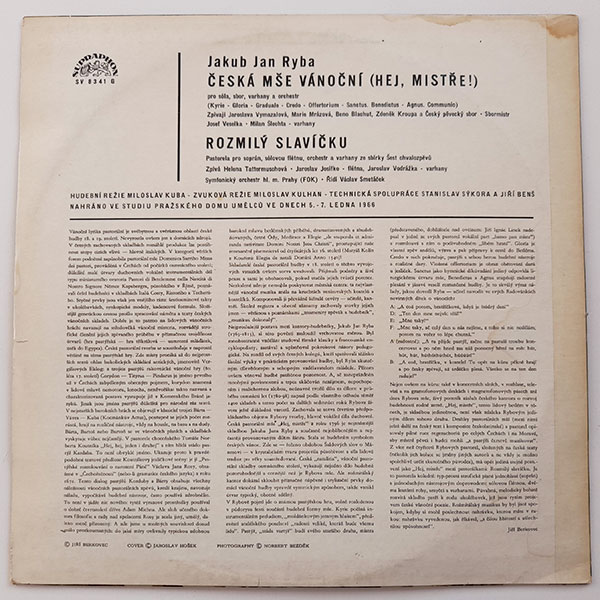 Jakub Jan Ryba - Česká mše vánoční - Obrázek 2