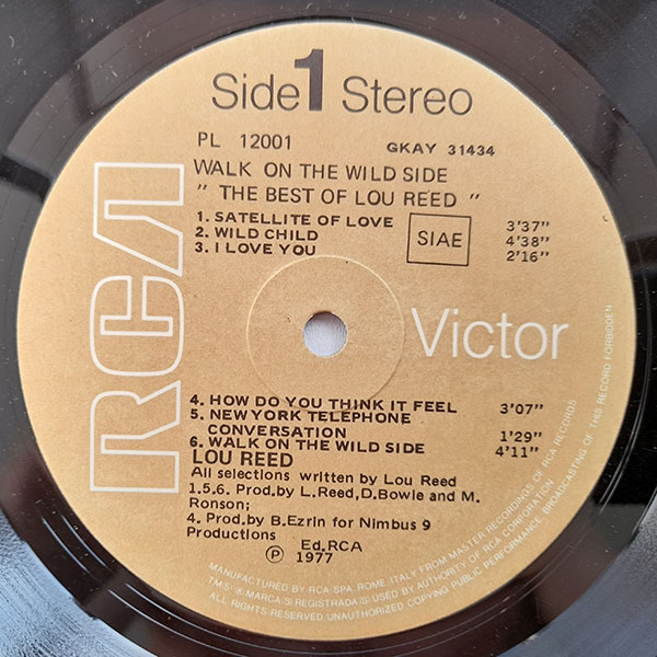 Lou Reed - Walk On The Wild Side - The Best Of Lou Reed - Obrázek 3