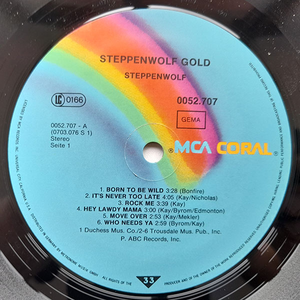 Steppenwolf – Gold (Their Great Hits) - Obrázek 3