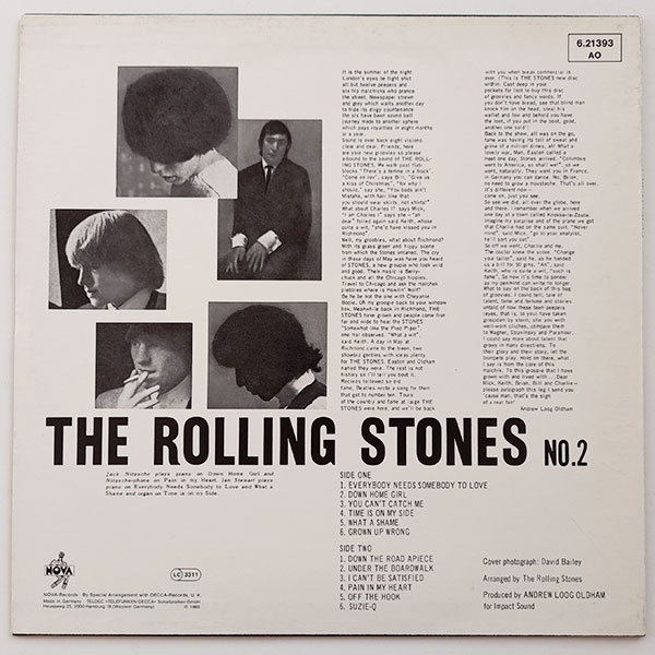 The Rolling Stones - The Rolling Stones Vol. 2 - Obrázek 3