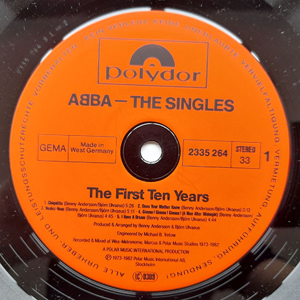 ABBA - The Singles (The First Ten Years) - Obrázek 8