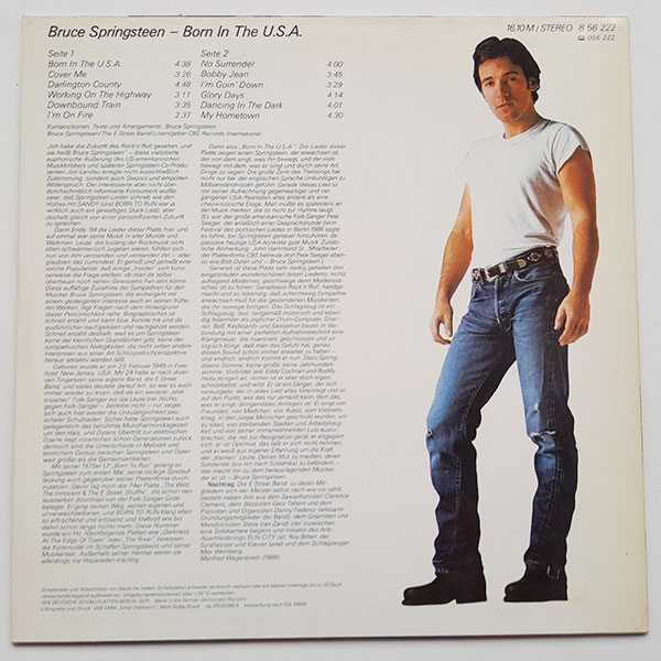 Bruce Springsteen - Born In The U.S.A. - Obrázek 2