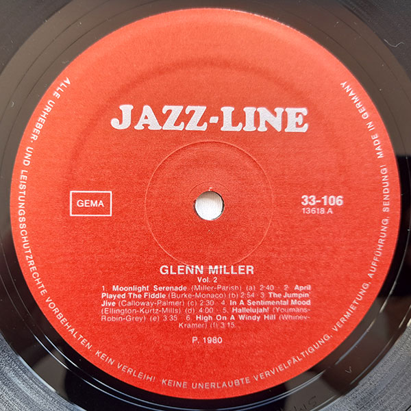 Glenn Miller - The Swinging Big Bands (1939/1942) - Glenn Miller Vol. 1 - Obrázek 3