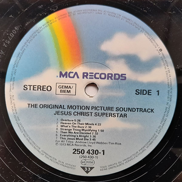 Various - Jesus Christ Superstar (The Original Motion Picture Sound Track Album) - Obrázek 4