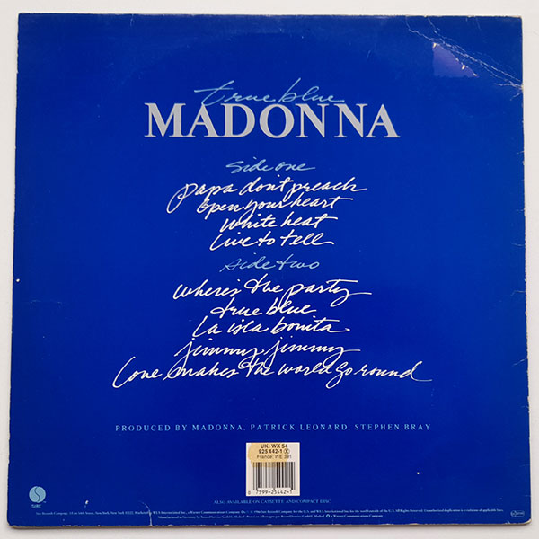 Madonna - True Blue - Obrázek 2