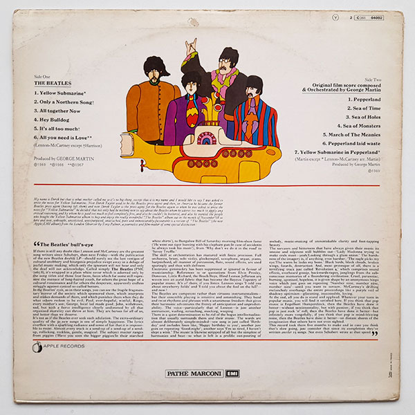 The Beatles - Yellow Submarine - Obrázek 2