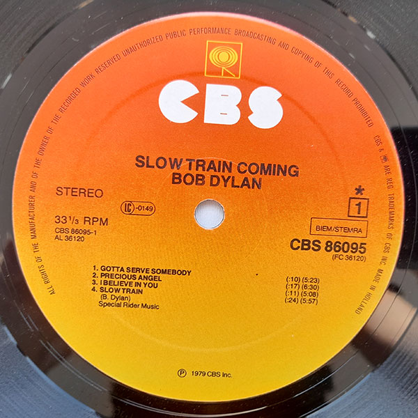 Bob Dylan - Slow Train Coming - Obrázek 5