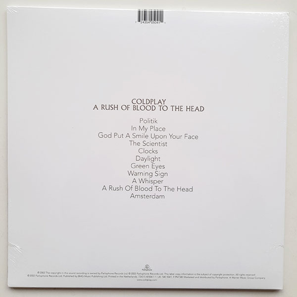 Coldplay - A Rush of Blood to The Head - Obrázek 2