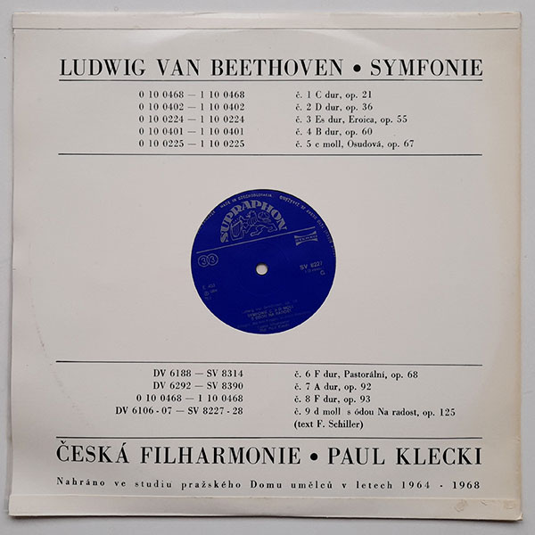 Ludwig van Beethoven, Česká filharmonie, Paul Klecki - Symfonie Č. 9 D Moll, S Ódou Na Radost, Op. 125 - Obrázek 2