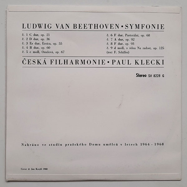 Ludwig van Beethoven, Česká filharmonie, Paul Klecki - Symfonie Č. 9 D Moll, S Ódou Na Radost, Op. 125 - Obrázek 5