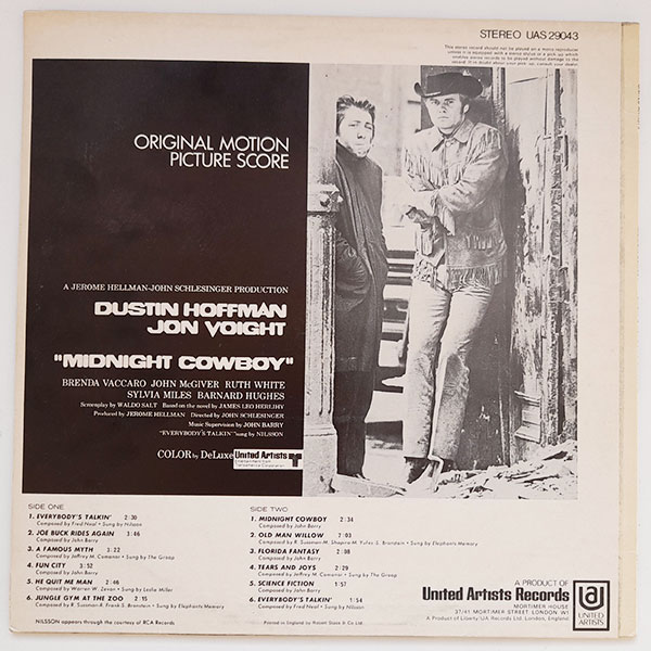 Various - Midnight Cowboy (Original Motion Picture Score) - Obrázek 2