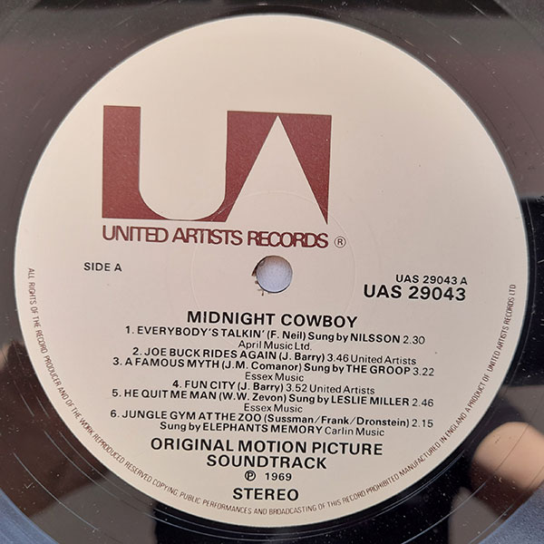 Various - Midnight Cowboy (Original Motion Picture Score) - Obrázek 3