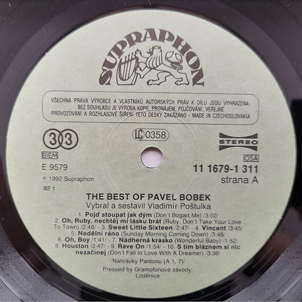 Pavel Bobek - The Best of - Obrázek 3