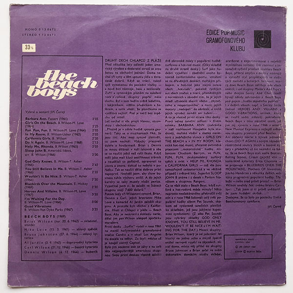 The Beach Boys - The Beach Boys - Obrázek 2