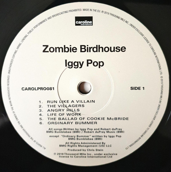 Iggy Pop - Zombie Birdhouse - Obrázek 3