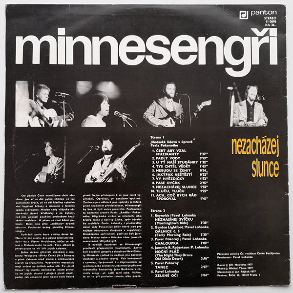 Minnesengři - Nezacházej slunce - Obrázek 2