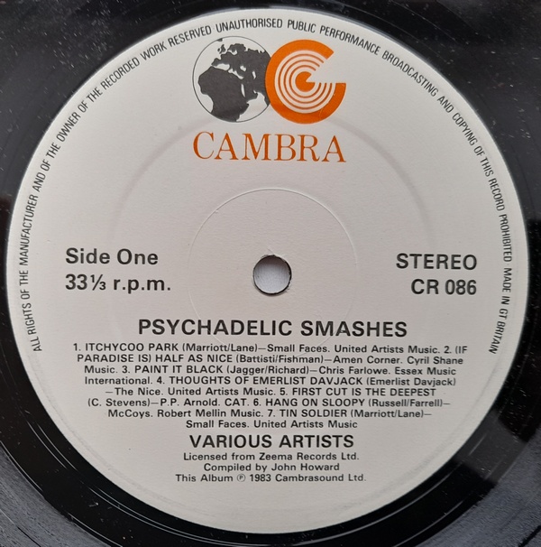 Various - Psychadelic Smashes - Obrázek 3