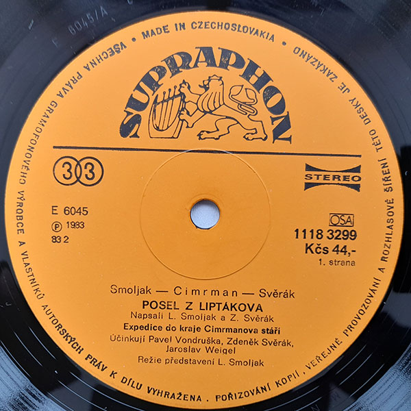 Smoljak - Cimrman - Svěrák - Posel z Liptákova - Obrázek 3