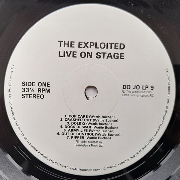 The Exploited - On Stage - Obrázek 3