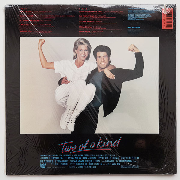 Various - Two Of A Kind - Music From The Original Motion Picture Soundtrack - Obrázek 3